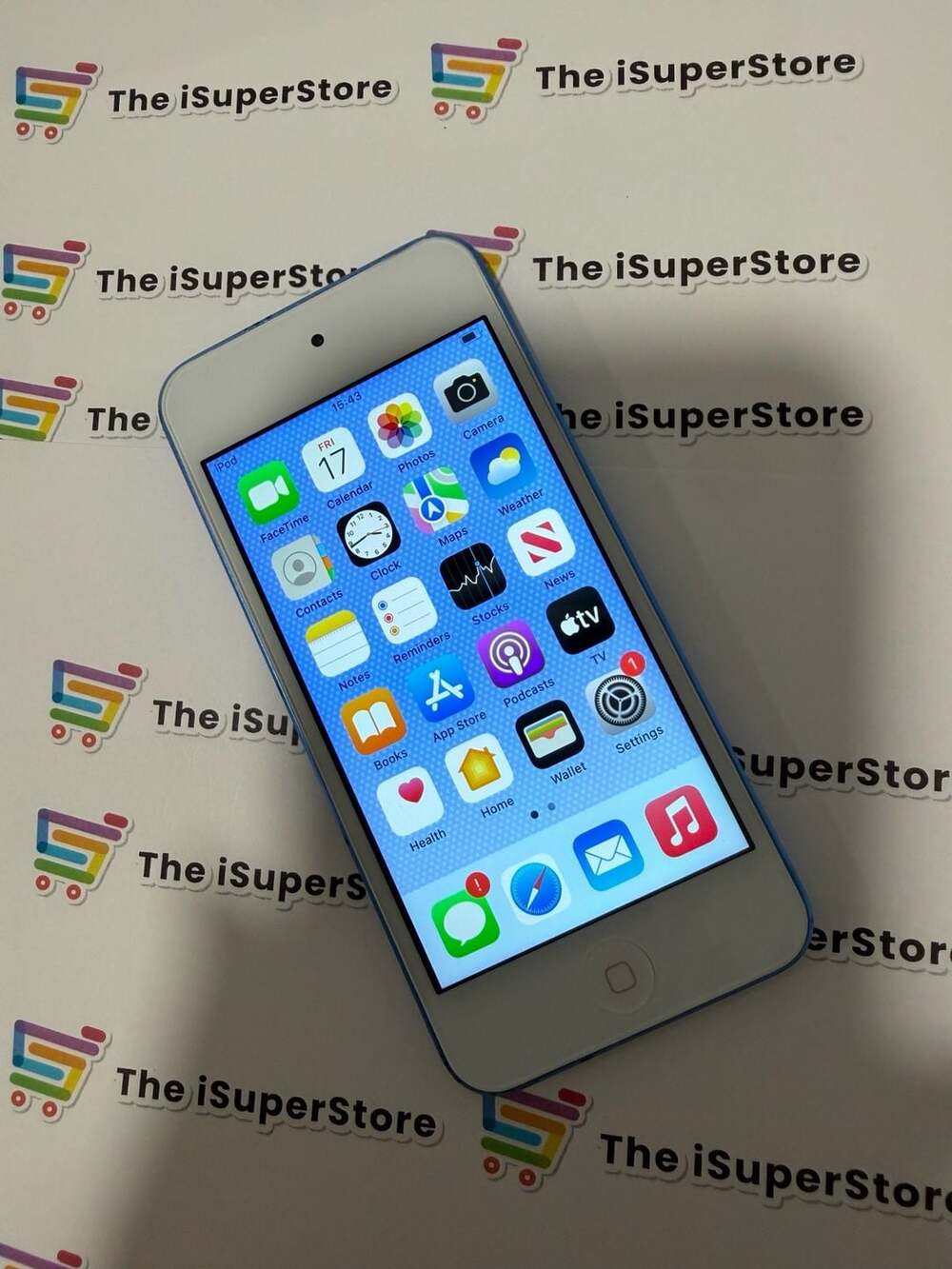 Apple iPod Touch 7th Gen 128GB Blue Bluetooth Headphones 1YR Warranty - Picture 3 of 7